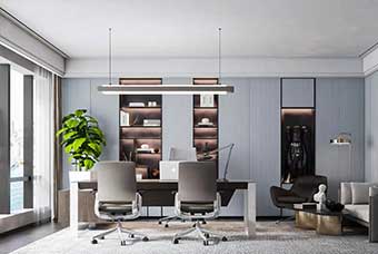 阜新轻奢风格-书房