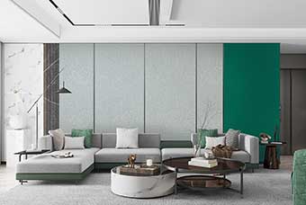 阜新轻奢风格-客厅