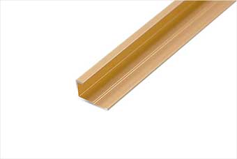 阜新航空纤维墙咔铝合金边条（钛金氧化）