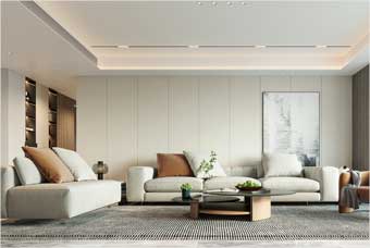 阜新客厅空间案例