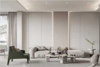 阜新客厅空间案例