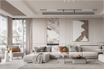 阜新客厅空间案例